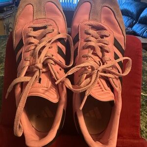 adidas Pink and Black Retro Women's Athletic Sneakers